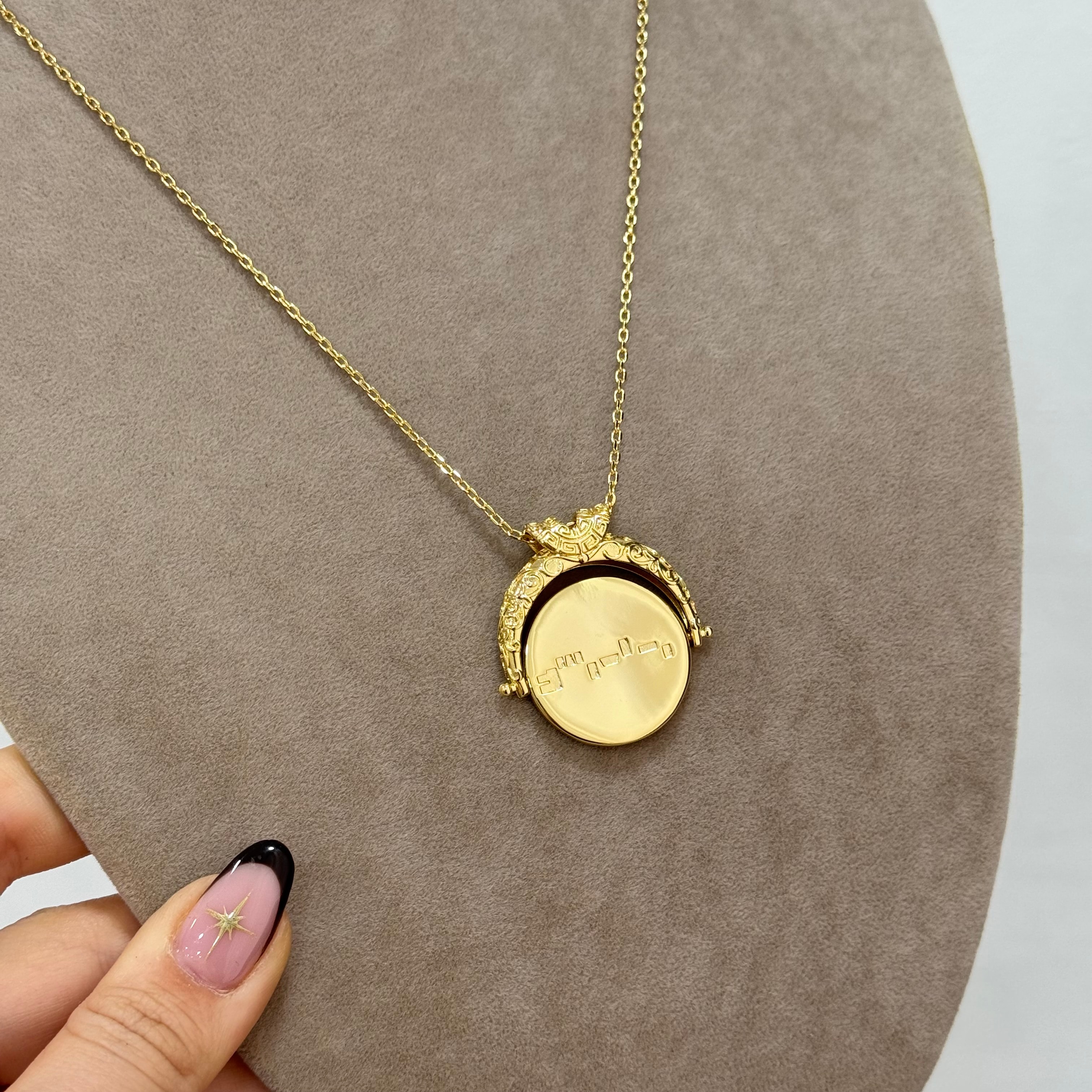 Premium İthal Te Amo Kolye 