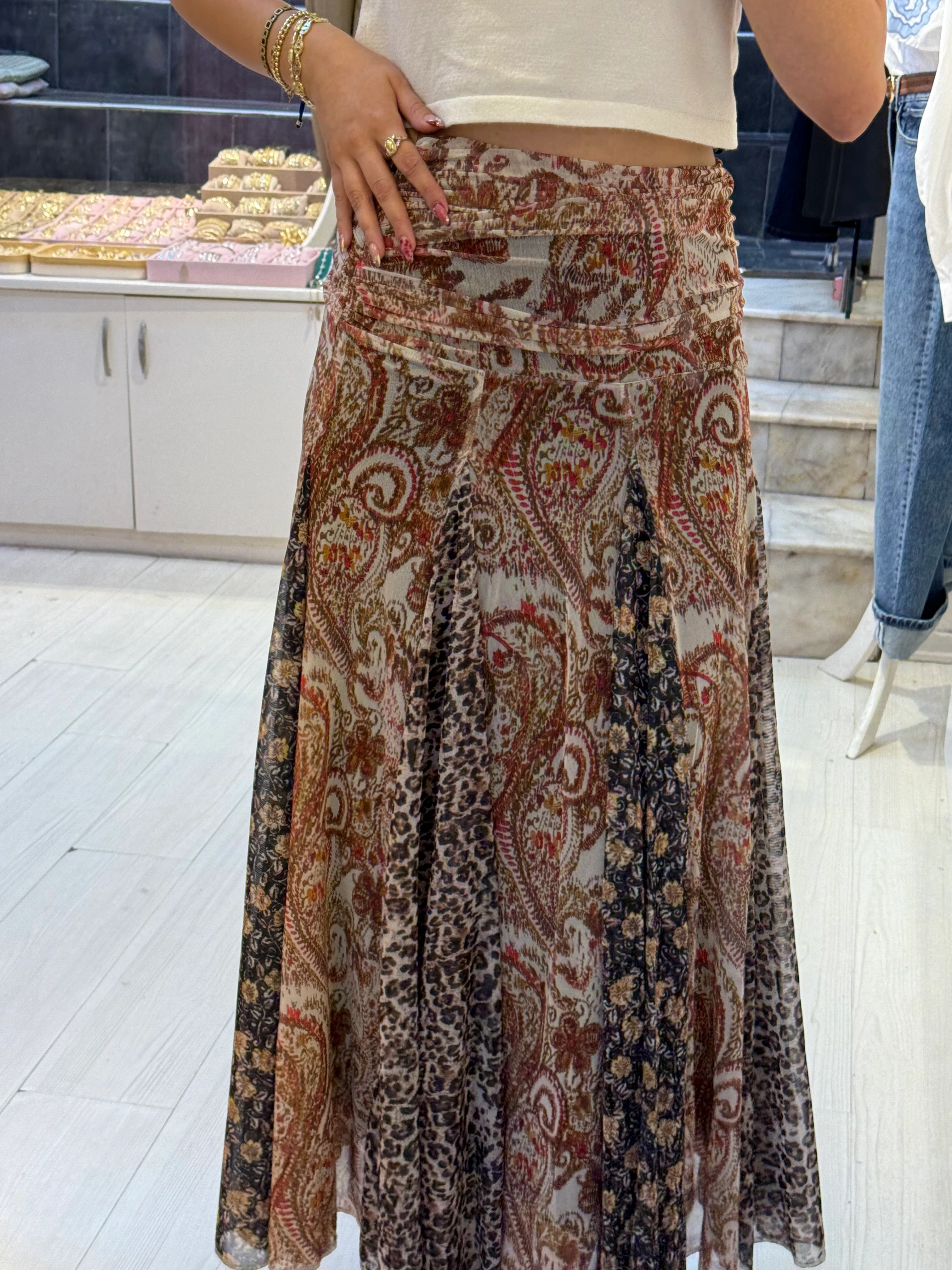 Vintage Printed Etek 