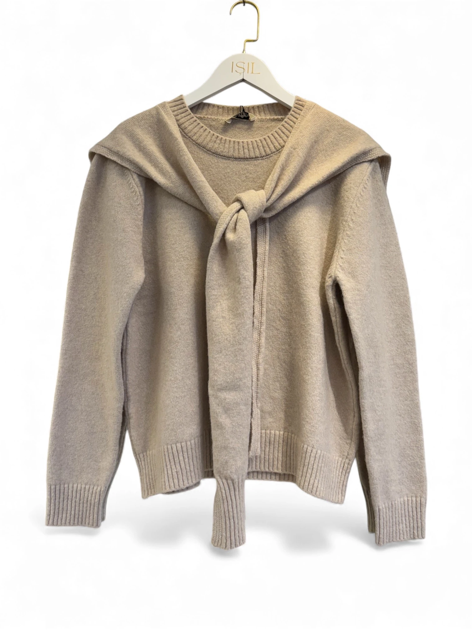 Cozy Tie Kazak | Krem