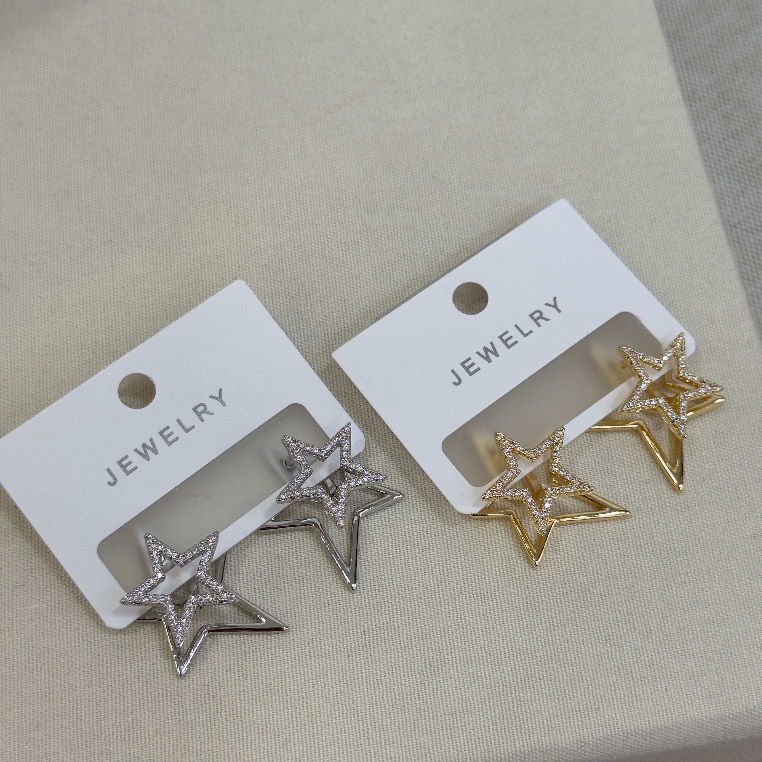 Premium İthal Stars Küpe