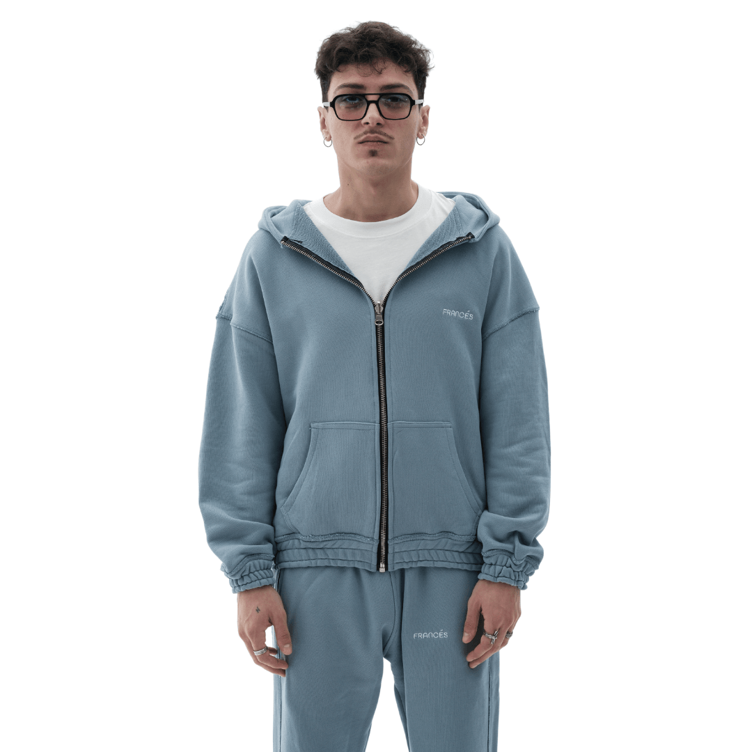 DAX Erkek Zip Sweatshirt - Sade Şıklık, Yüksek Konfor