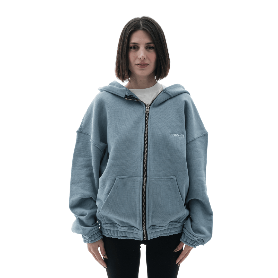 SKY Kadın Zip Sweatshirt - Tarz ve Şık Tasarım