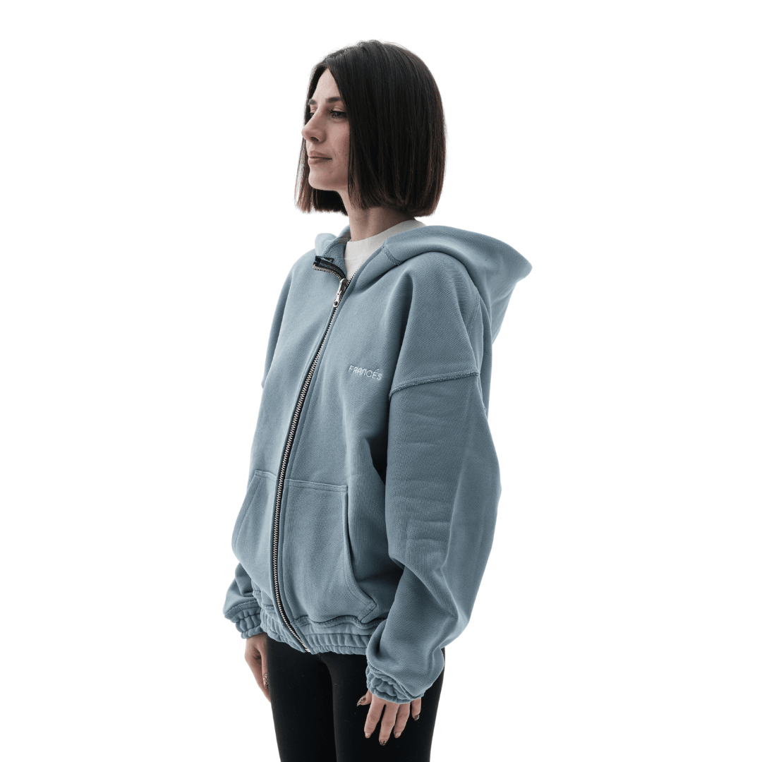 SKY Kadın Zip Sweatshirt - Tarz ve Şık Tasarım