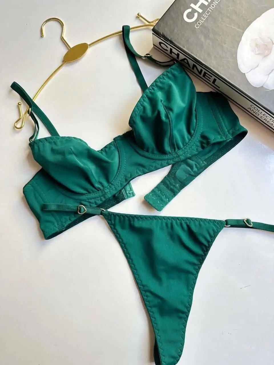 SOFT BRA SET - YEŞİL