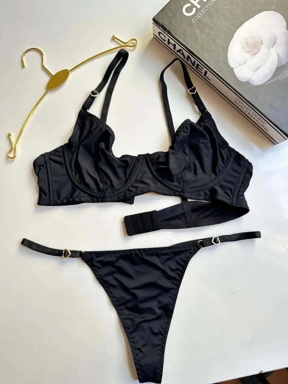 SOFT BRA SET - SİYAH