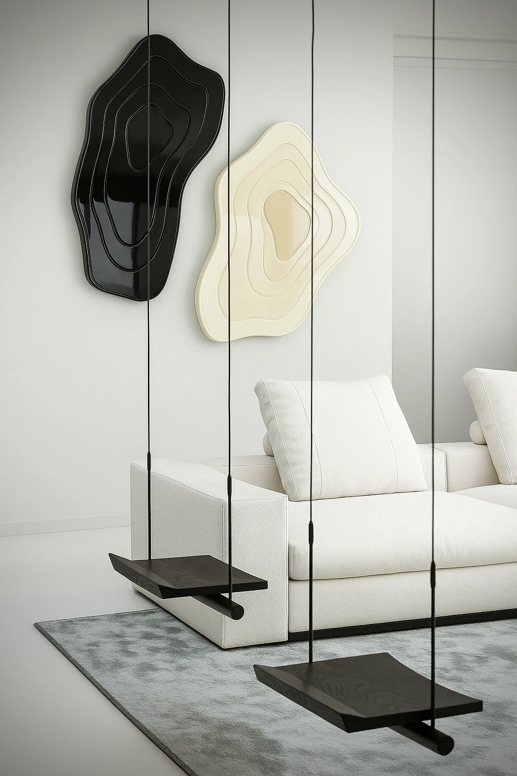 YIN YANG | El Yapımı Dekoratif Tablo Seti