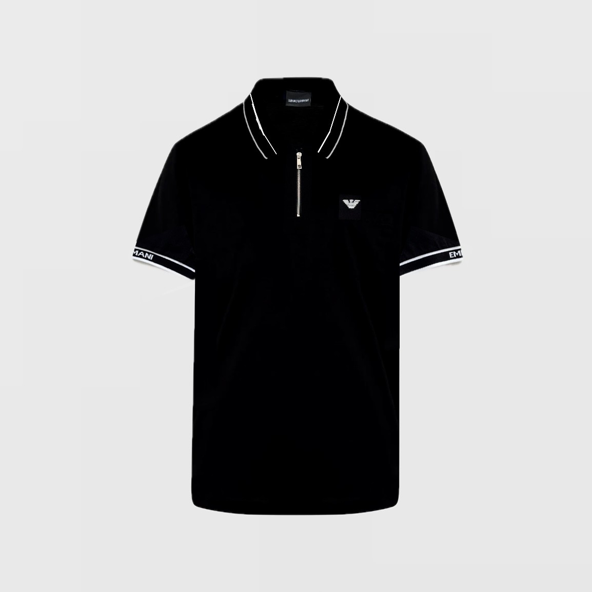 EA Fermuar Kapamalı Polo Yaka T-Shirt