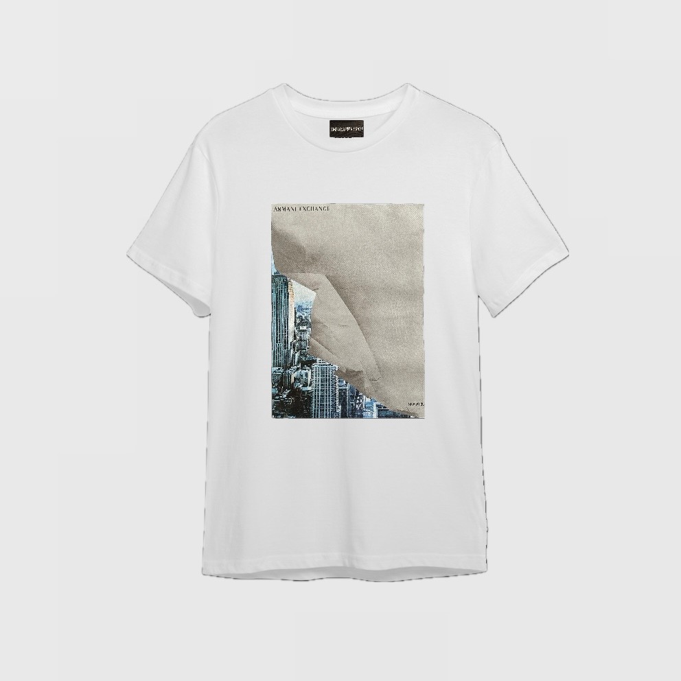 AX New York Cotton T-Shirt - Beyaz