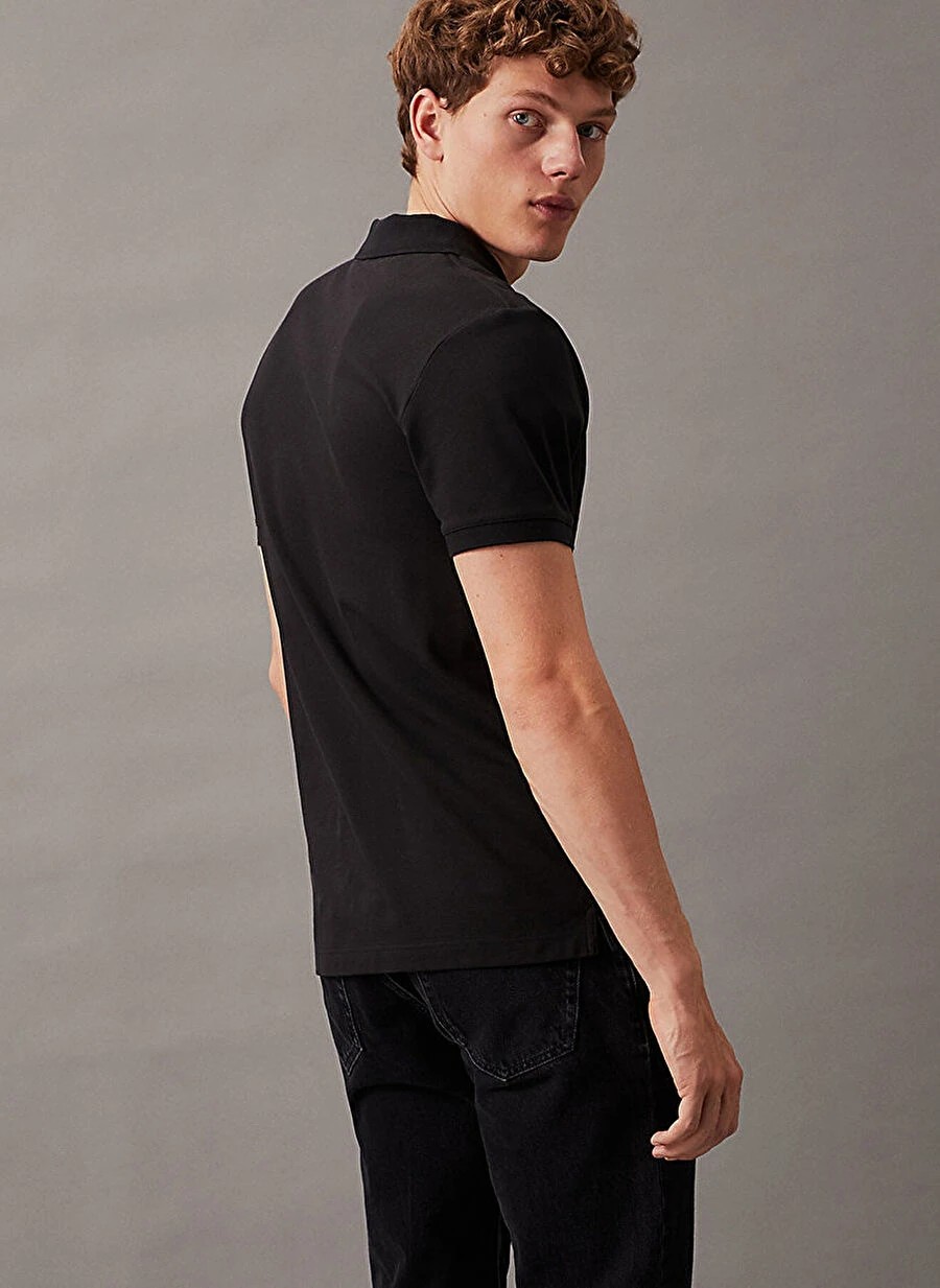 cK Jeans Nakışlı Logolu Polo T-Shirt