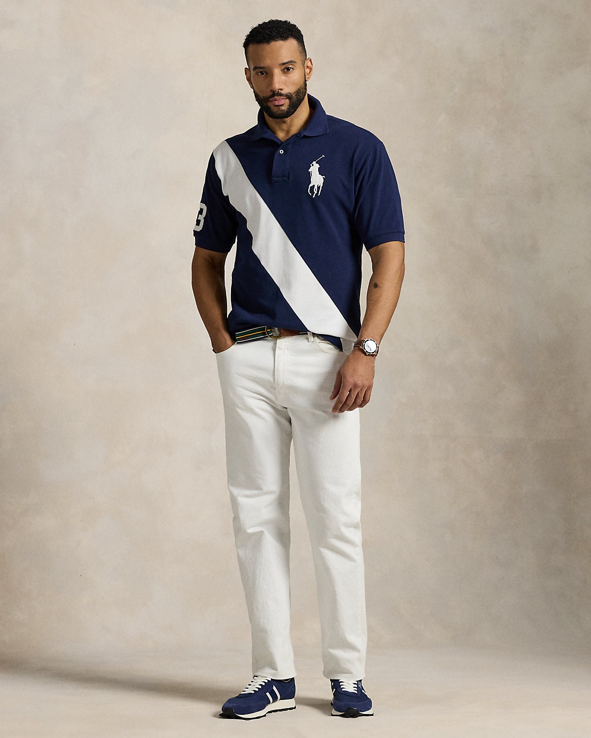 Big Pony Mesh Polo Yaka T-Shirt