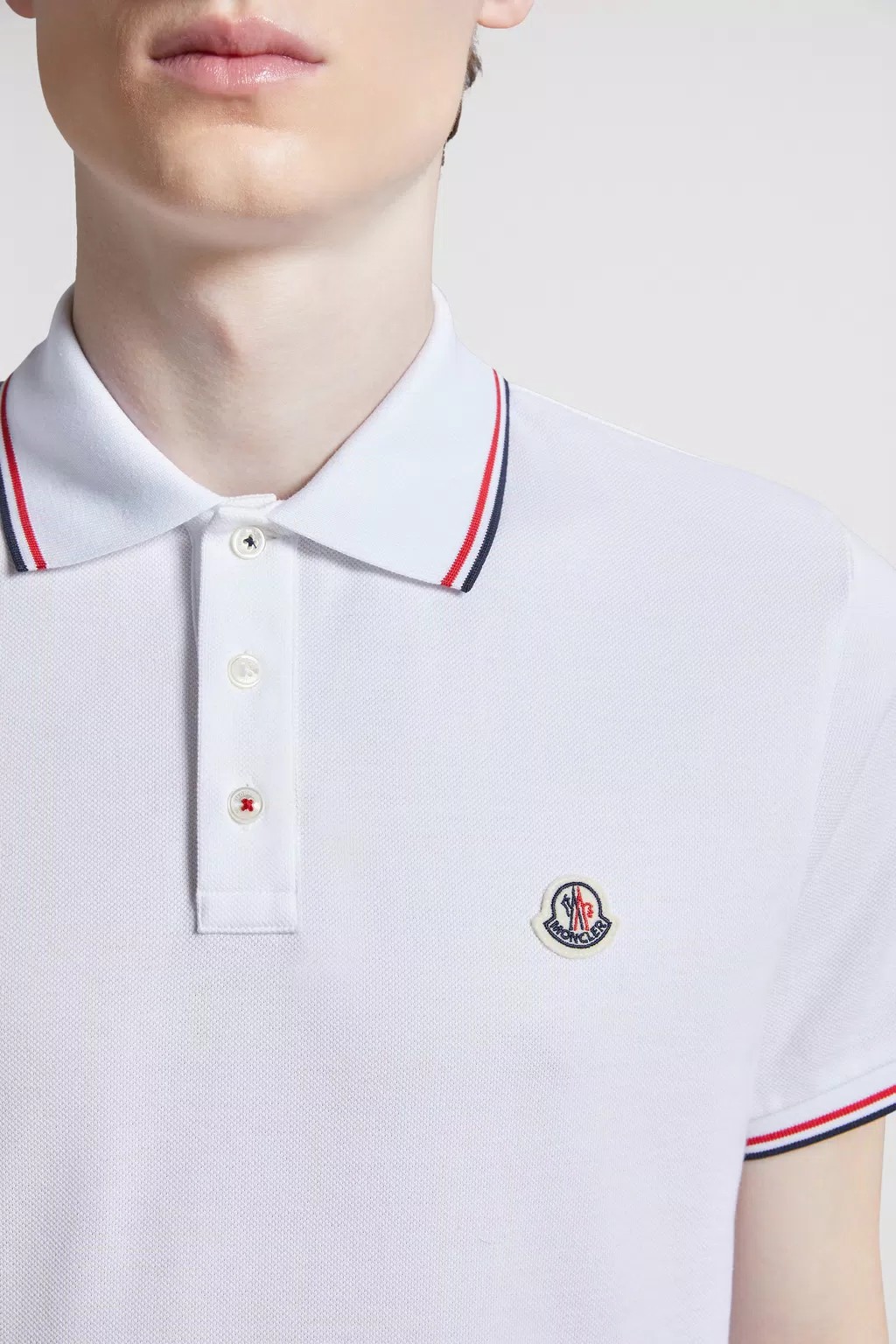 Logo Patch Polo Yakalı T-Shirt