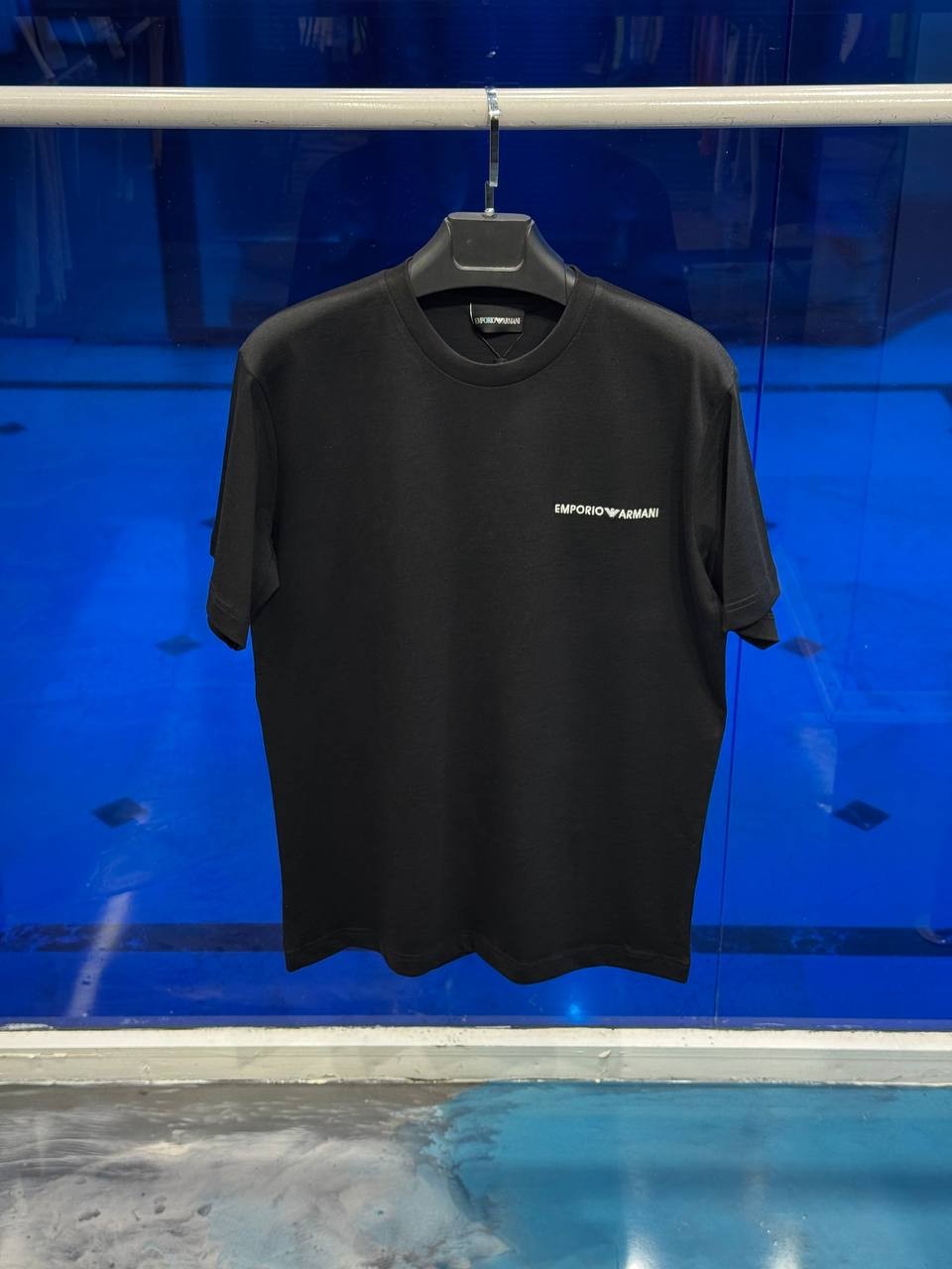 EA Micro Logo Crew Neck T-Shirt