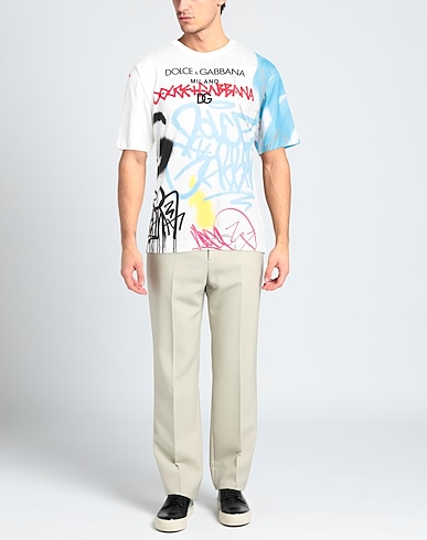 Graffiti-Print Cotton T-Shirt