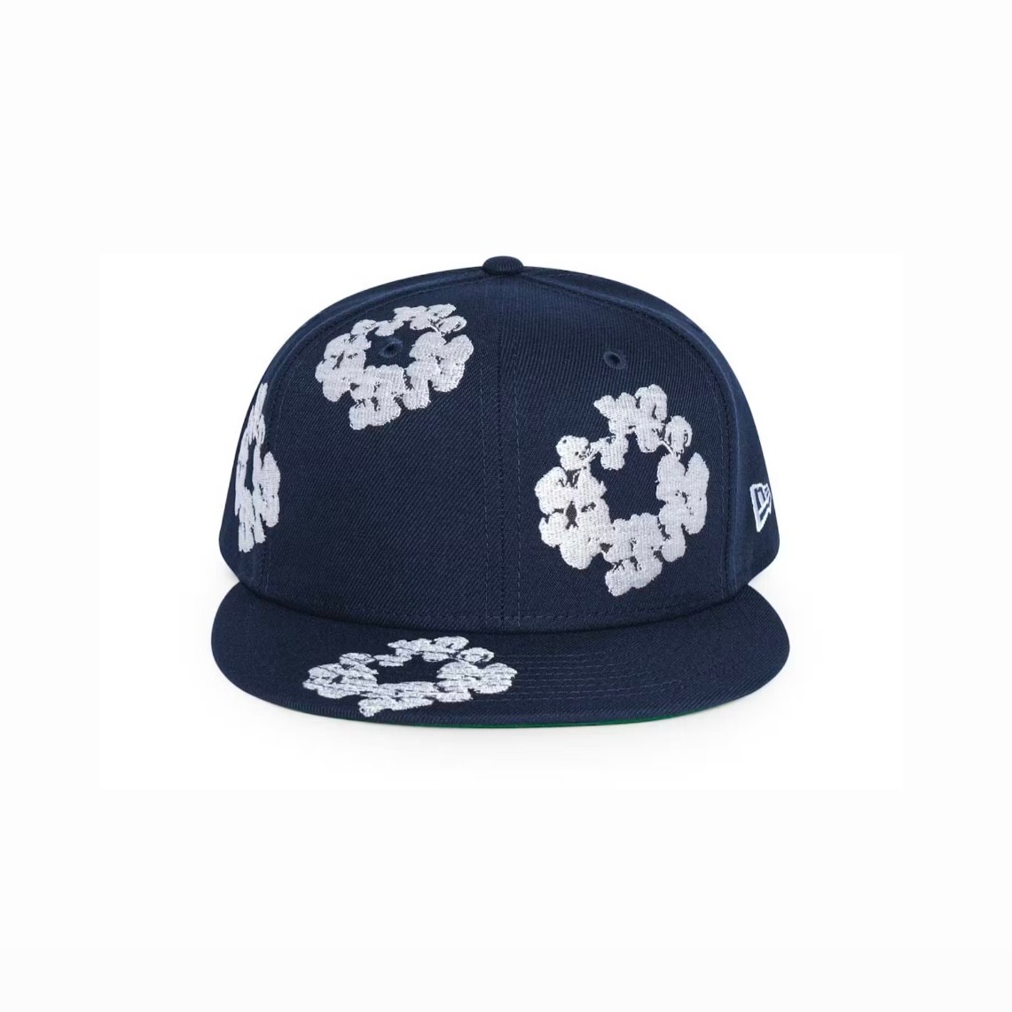 Denim Tears New Era Cotton Wreath Şapka - Lacivert/Beyaz