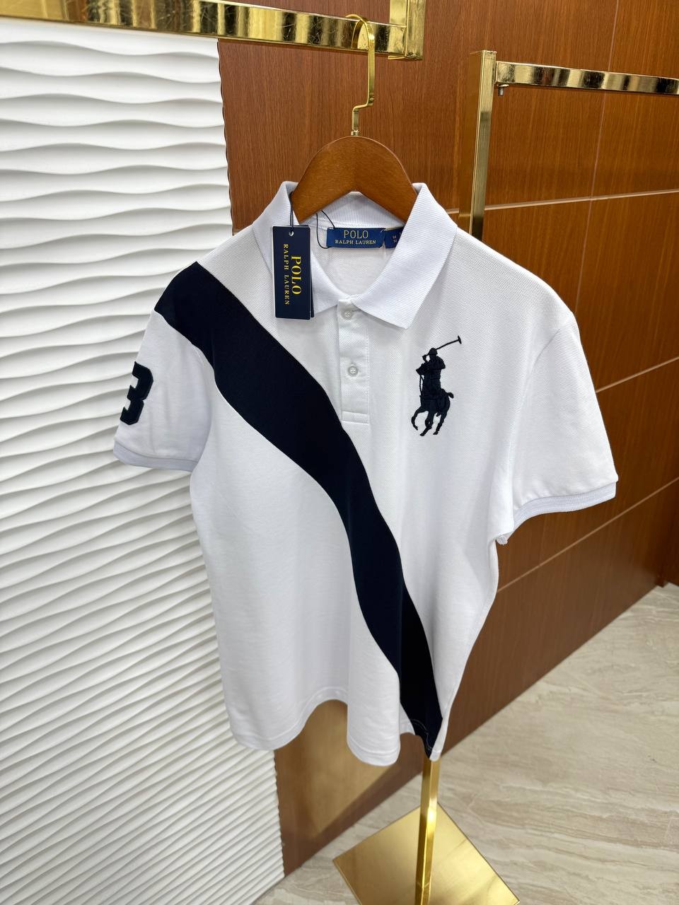 Big Pony Mesh Polo Yaka T-Shirt