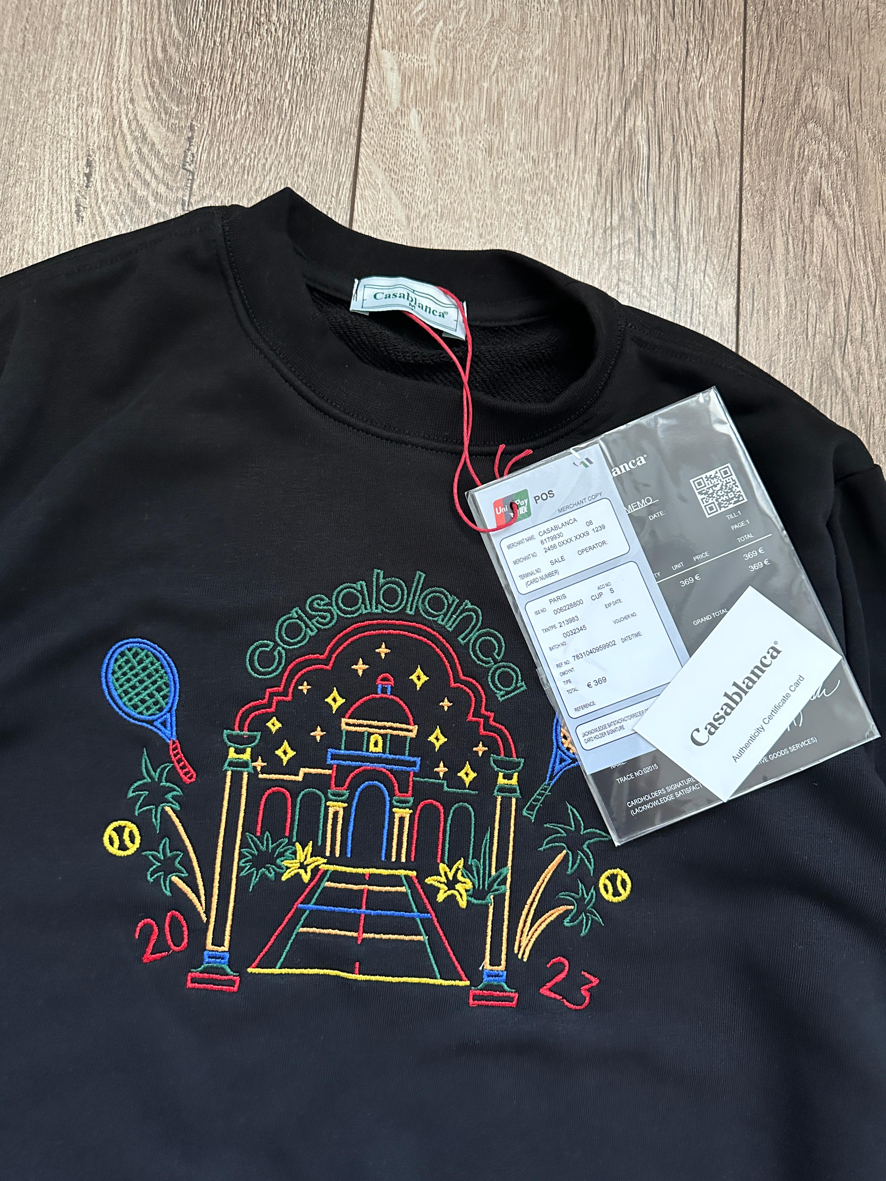 Tac Mahal Logo Cotton Sweat