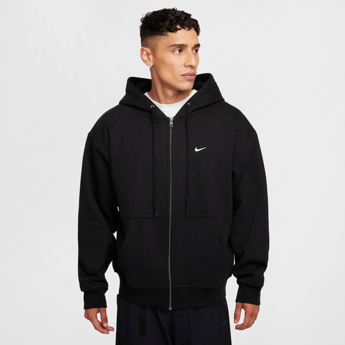 Solo Swoosh Fermuarlı Kapüşonlu Ceket