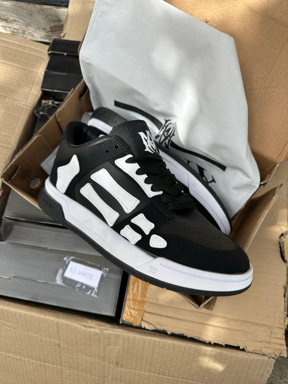 Amiri Skeleton Top Low Sneaker