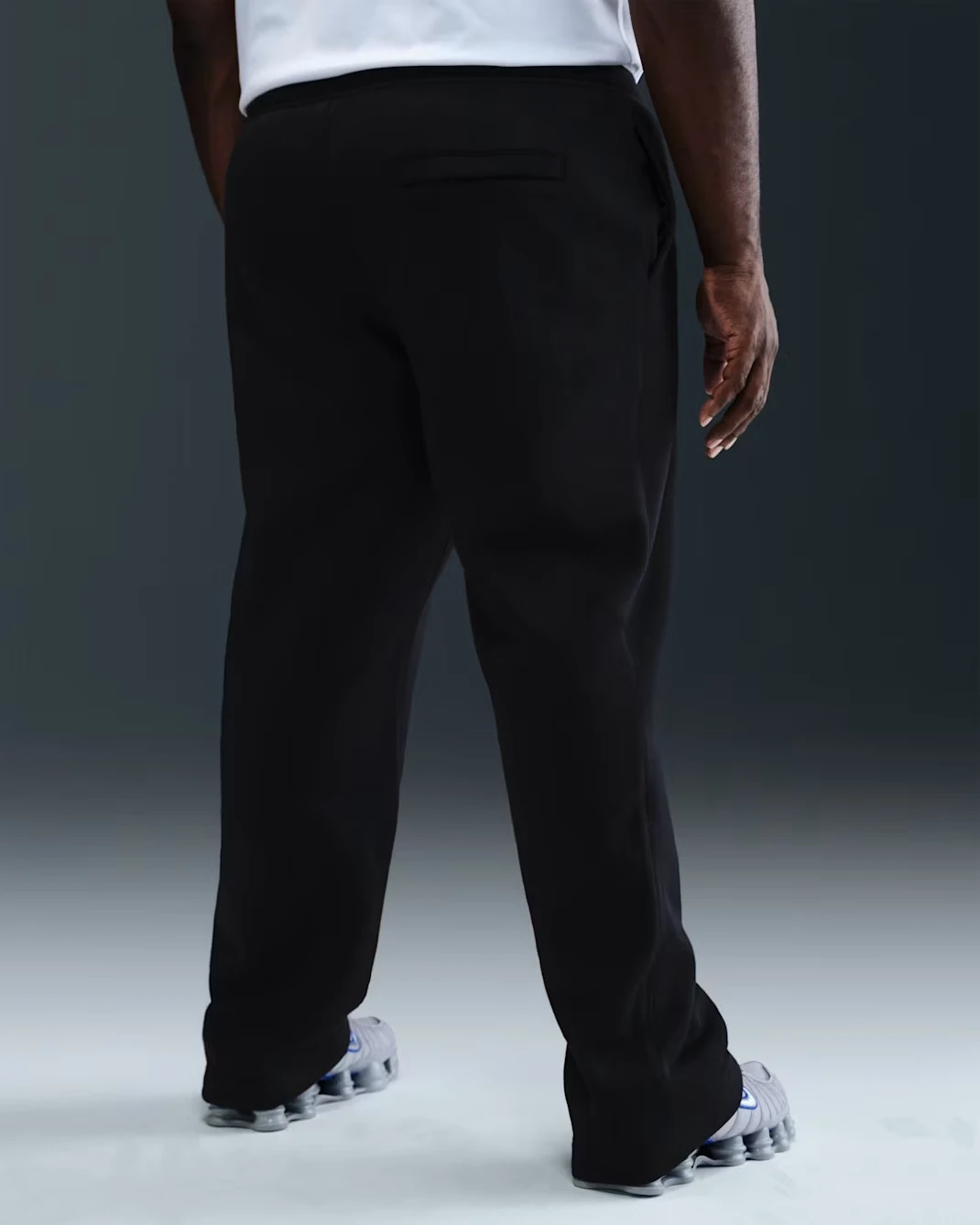 Club Fleece Açık/Bol Paçalı Eşofman Altı