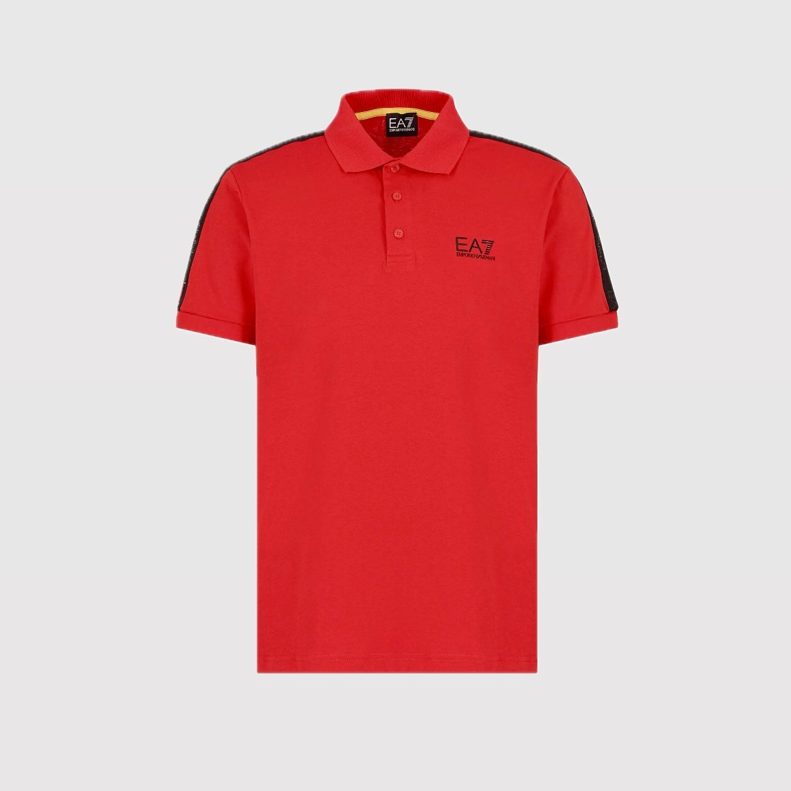 EA Red Company Polo T-Shirt - Kırmızı/EA7 Logo