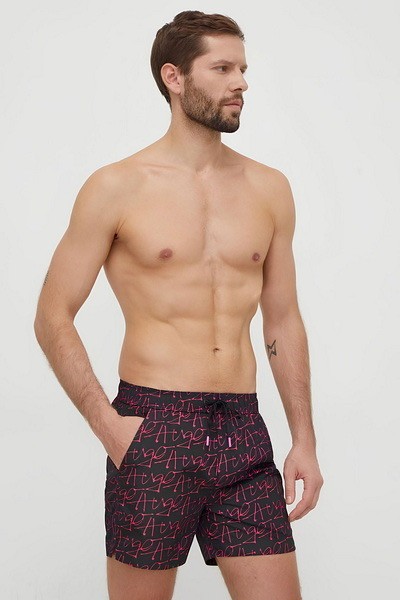 Marco Red/Black Deniz Şortu