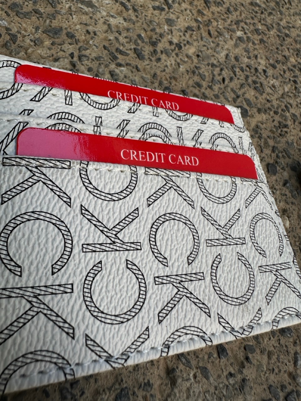 cK Jeans Deri Kartlık