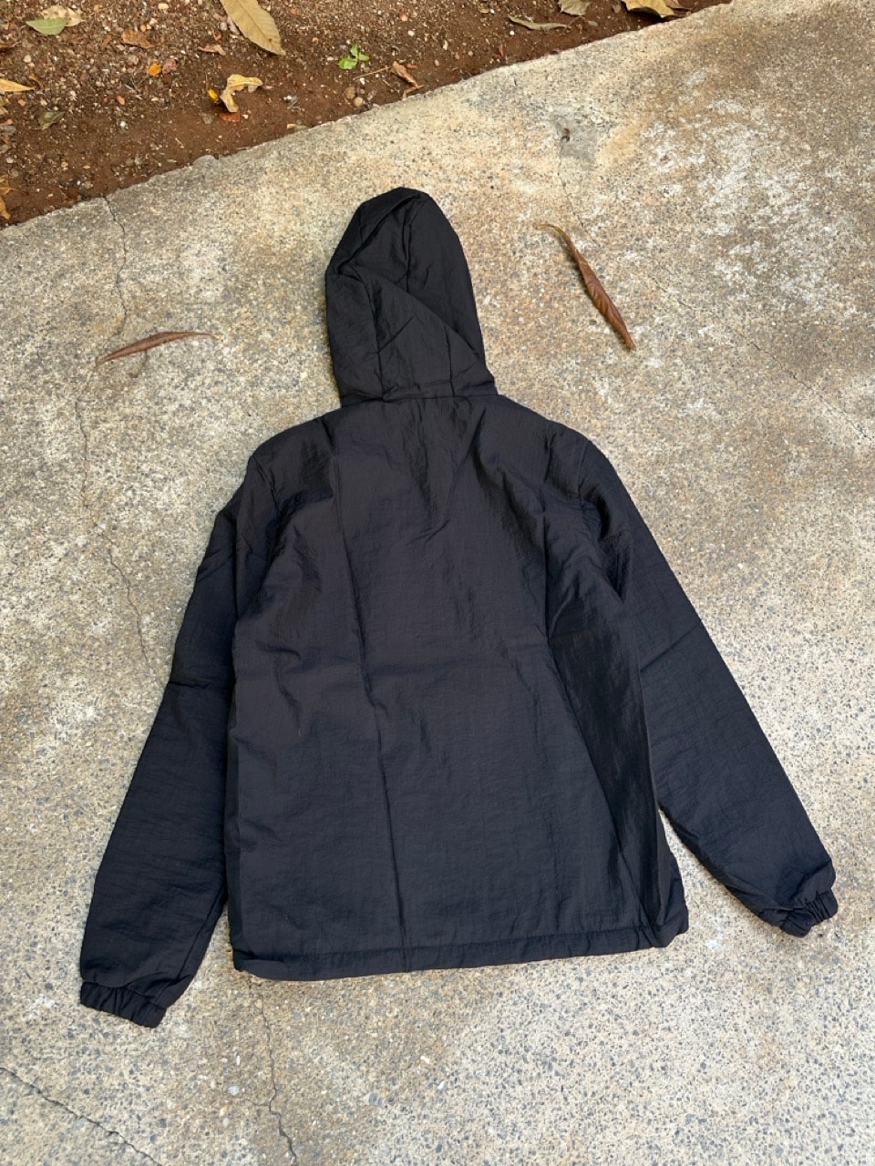 Nylon Hooded Ceket