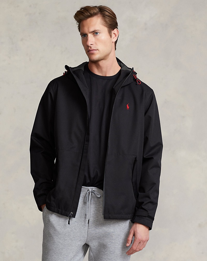 Water-Resistant Hooded Ceket