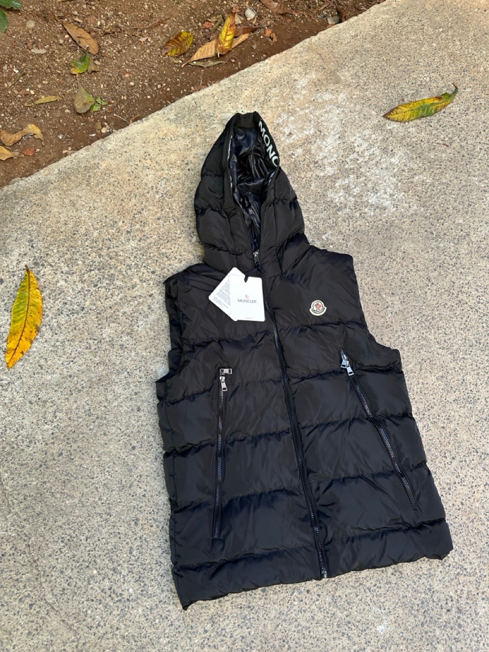 Çıkarılabilir Kapüşonlu Parlak Dolum Yelek