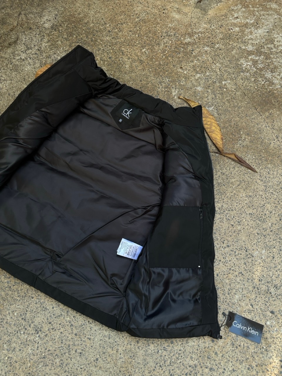 cK Essentials Down Erkek Şişme Yelek