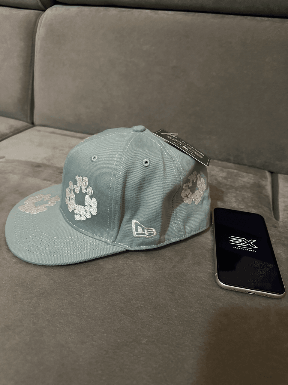 Denim Tears New Era Cotton Wreath Şapka