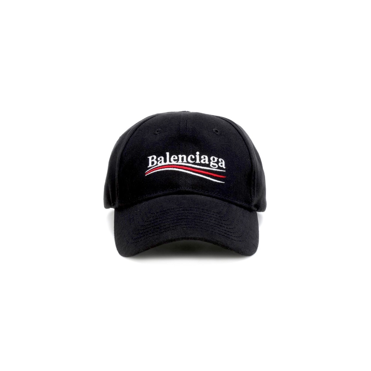 Siyah Büyük Logolu Unisex Şapka