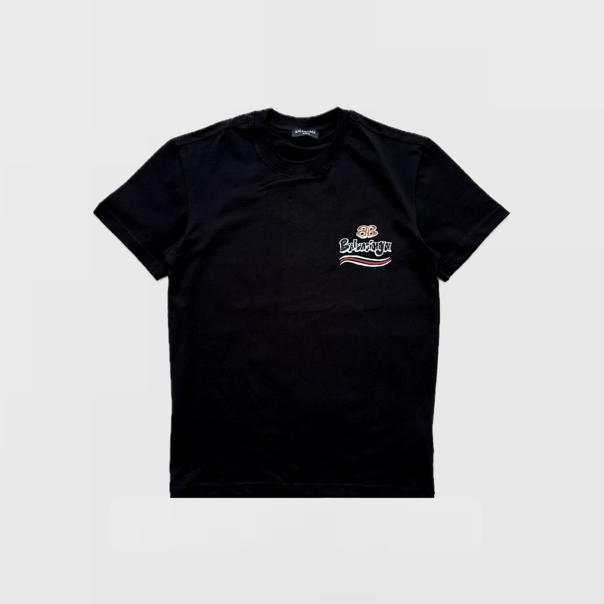 BB Logo Detaylı T-Shirt - Siyah