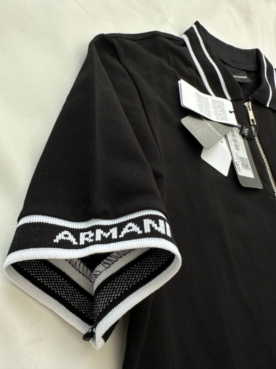 EA Fermuar Kapamalı Polo Yaka T-Shirt