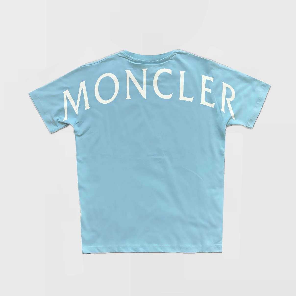 Half Oversize Big Logo Cotton T-Shirt