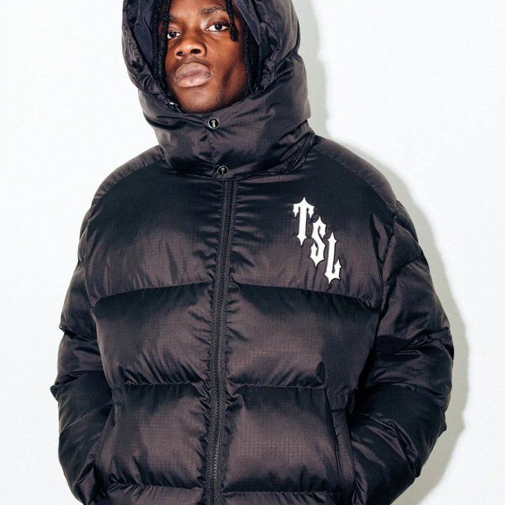 Shooters Black/Reflective Puffer Mont