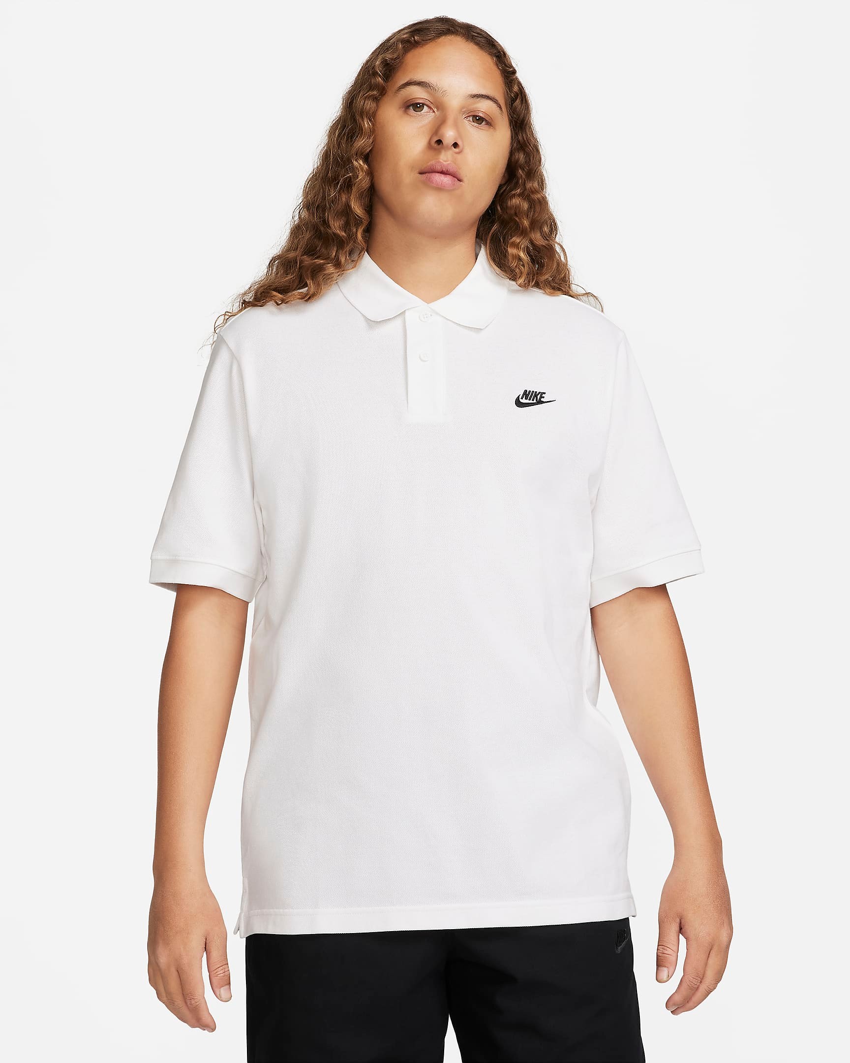 Sportswear Polo Yaka T-Shirt - Beyaz