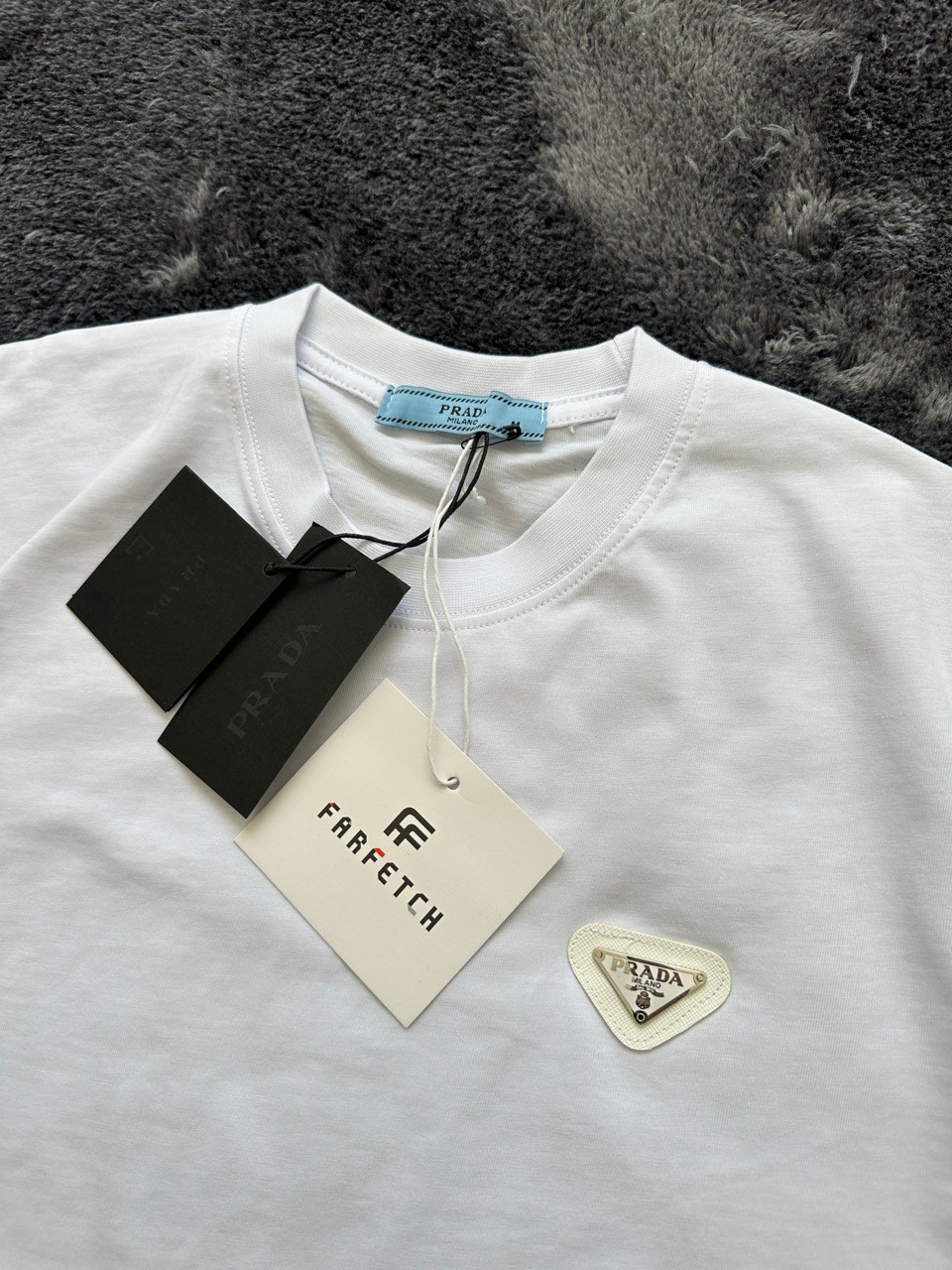 Silver Crew Neck T-Shirt