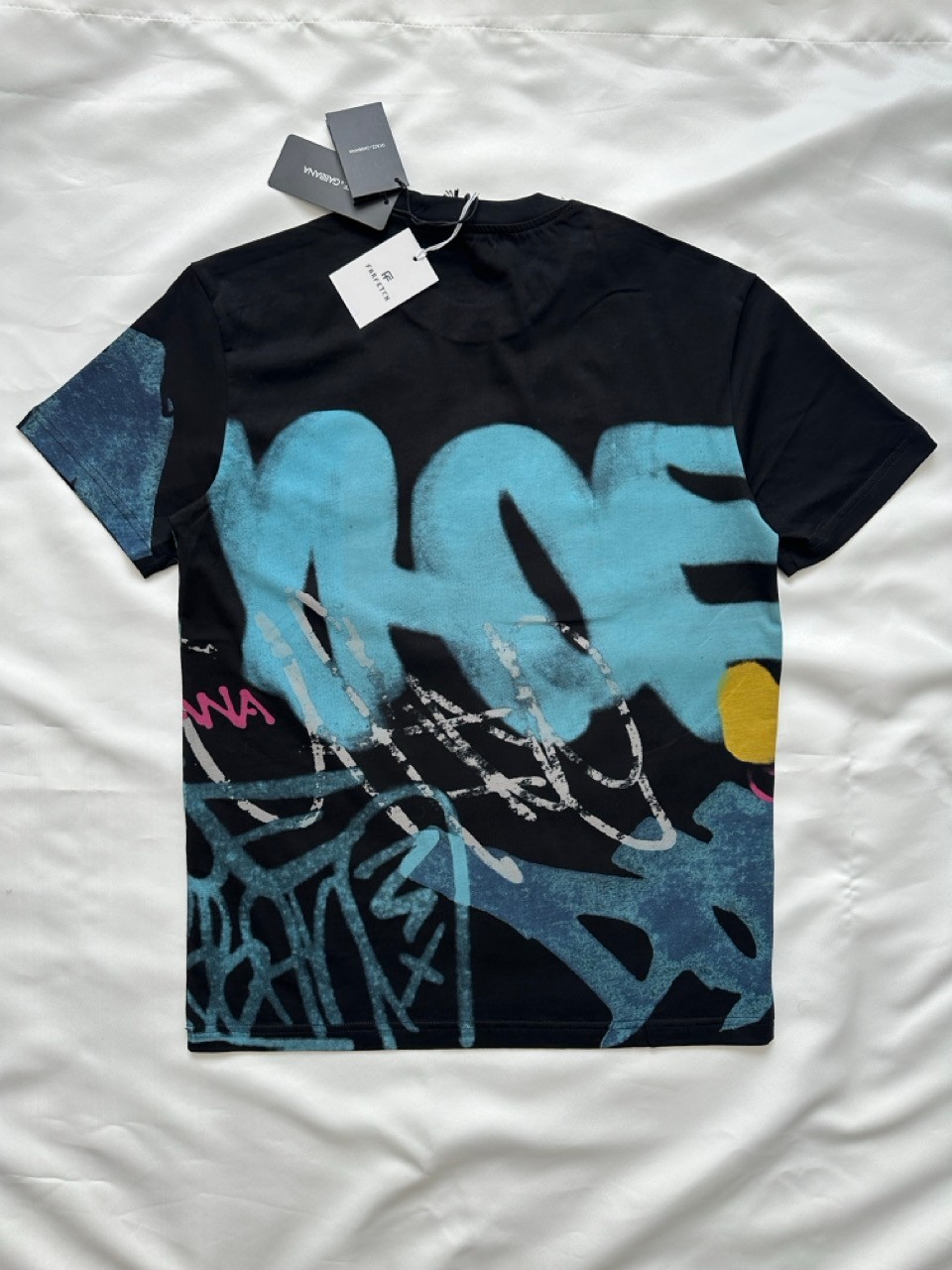 Graffiti-Print Cotton T-Shirt