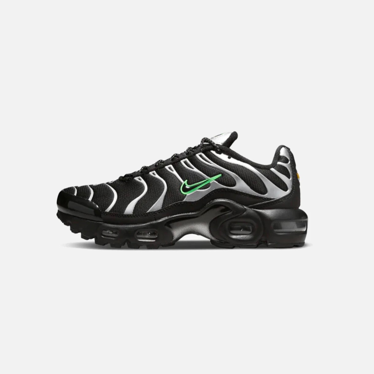 Silver/Metallic Green