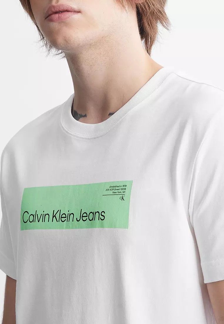 Hyper Real Box Logo Tee T-Shirt