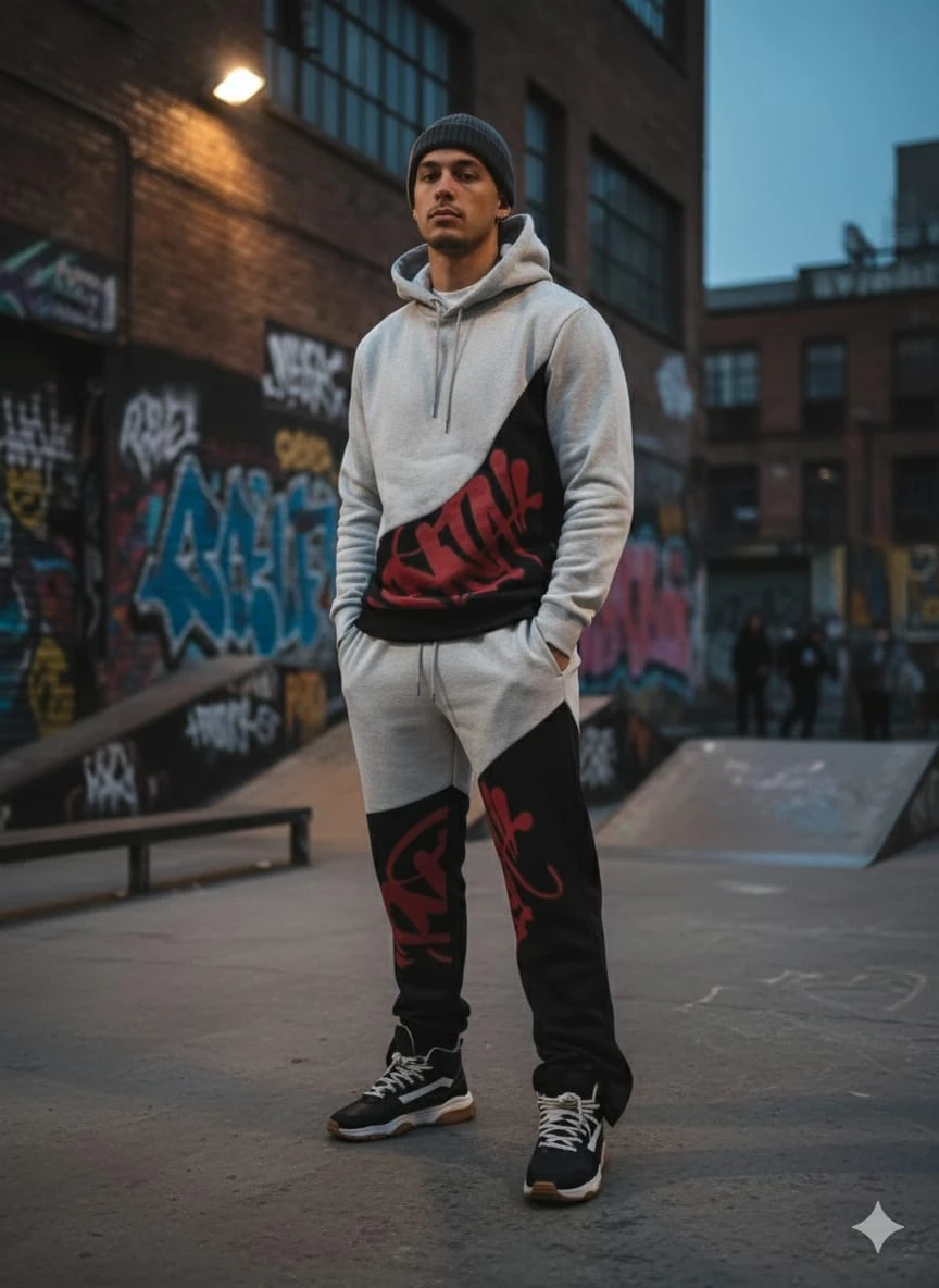 Syna World Slice Light Grey Eşofman Takımı