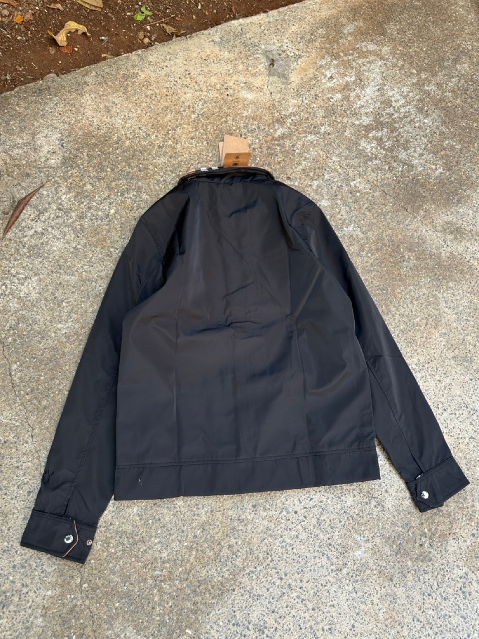 EKD Yaka Logo Embroidered Ceket