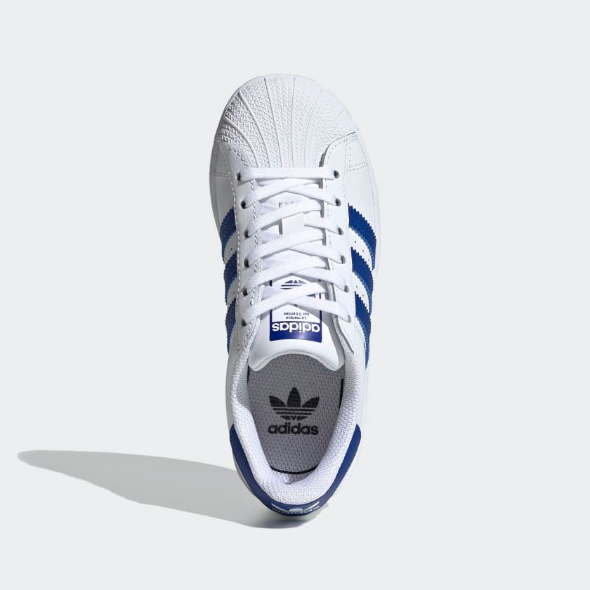 Superstar White/Blue Logo