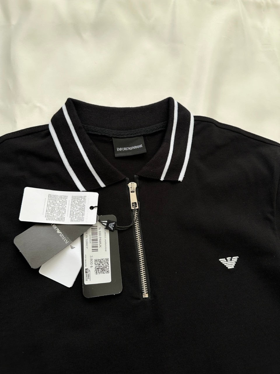 EA Fermuar Kapamalı Polo Yaka T-Shirt