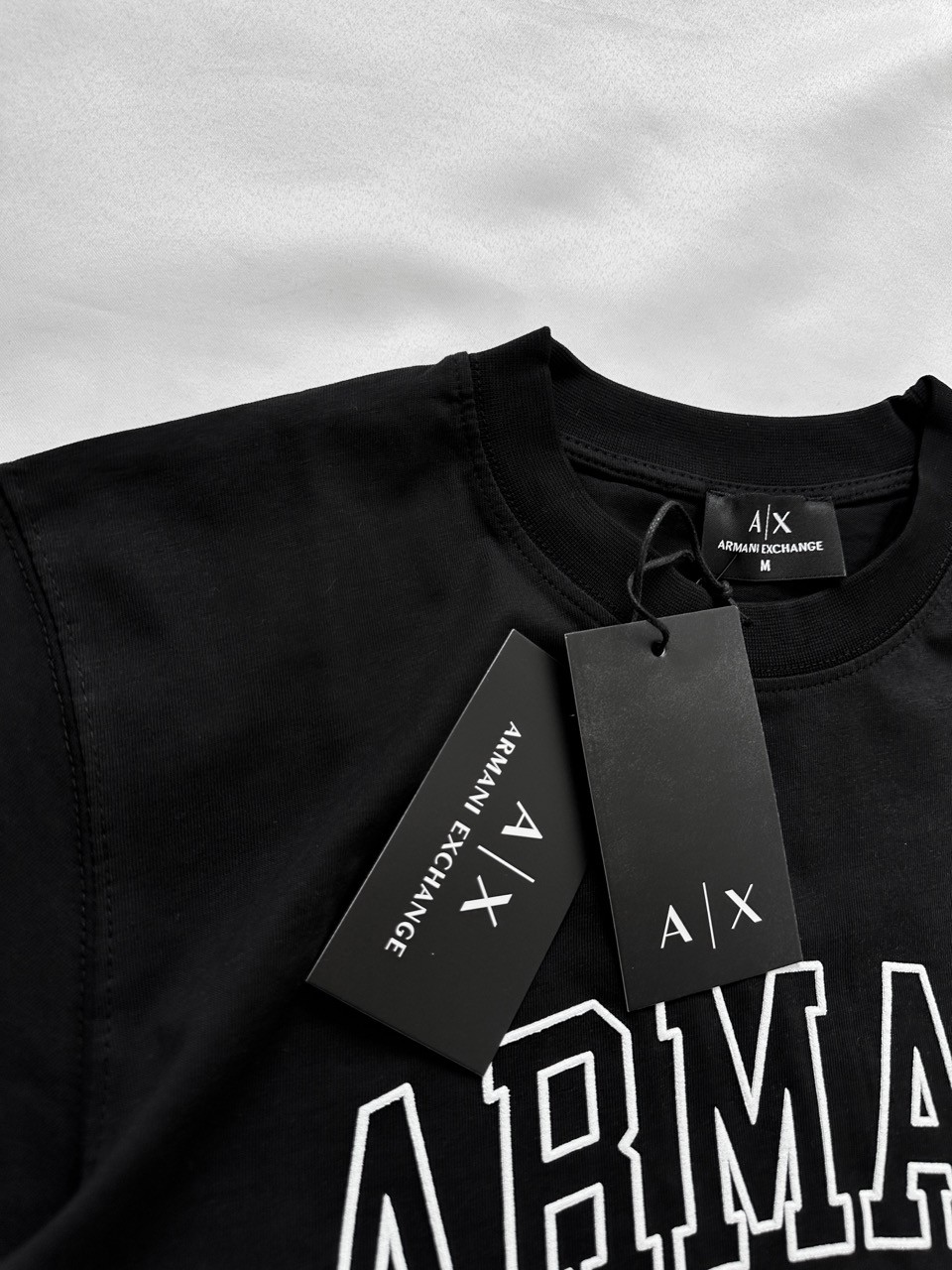 Big AX Logo Cotton T-Shirt