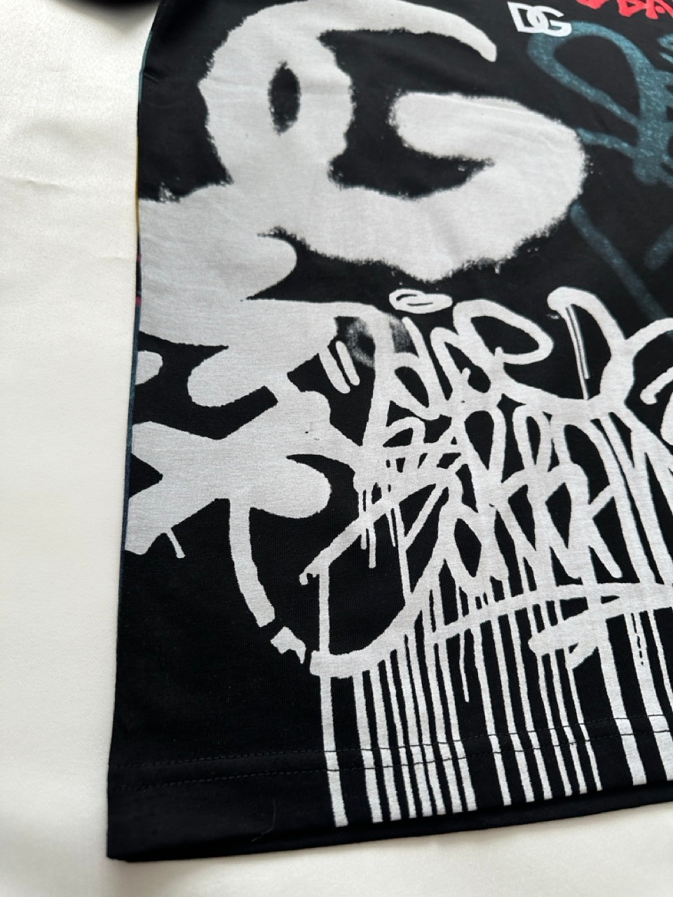 Graffiti-Print Cotton T-Shirt