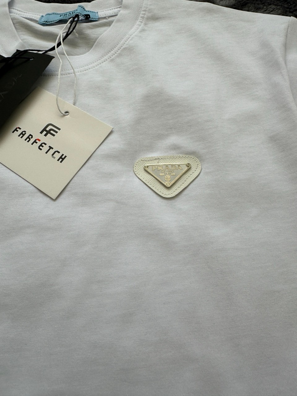 Silver Crew Neck T-Shirt