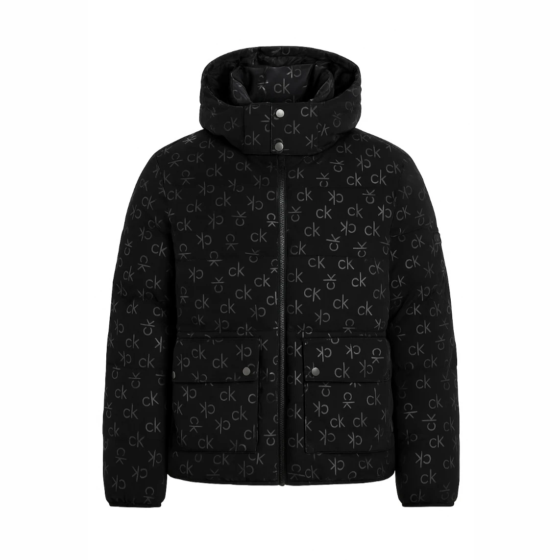 CK Jeans Puffer Mont - CK Monogram