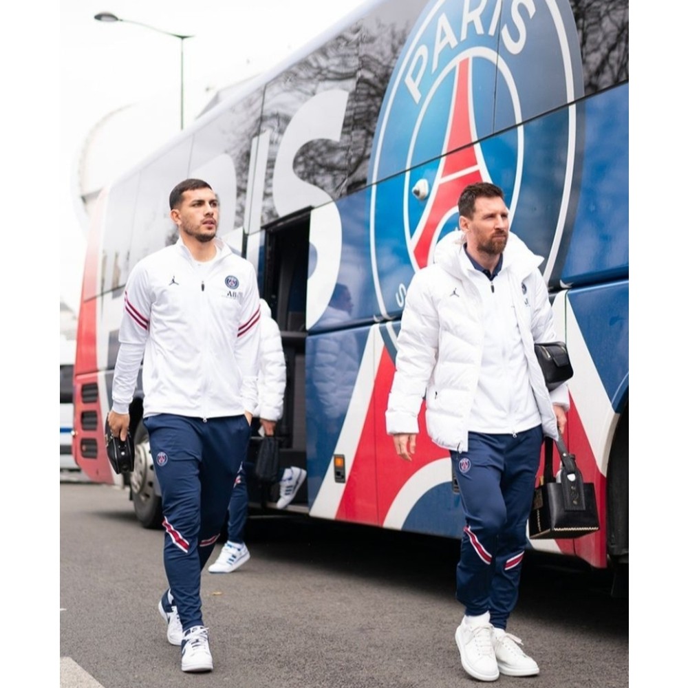 Paris St Germain Training Eşofman Takımın White/Dark Blue